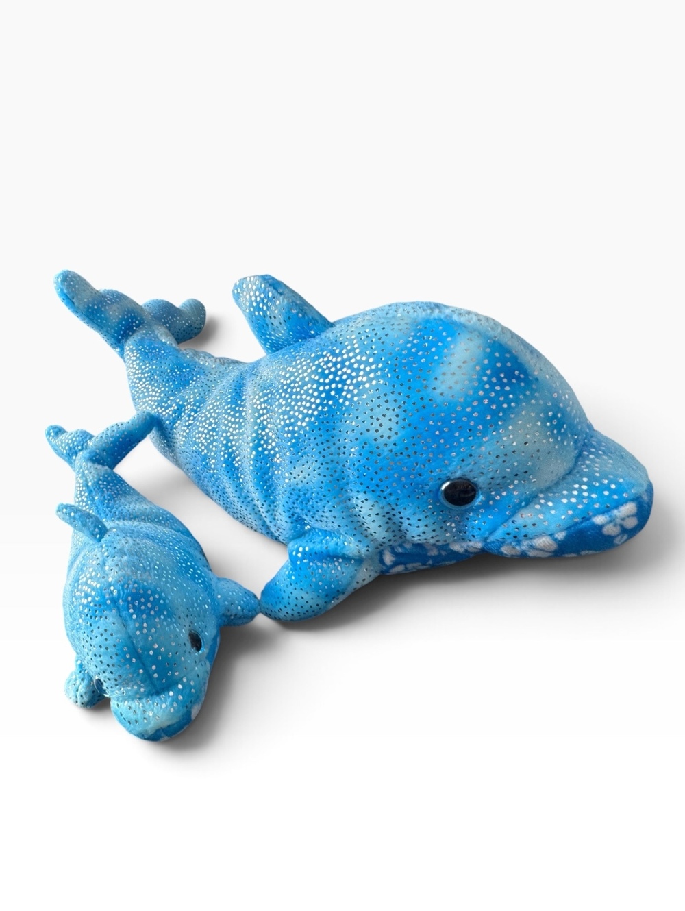 Original Beanie Babies Dolphin Plush Set - Vintage 1990s